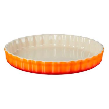 Imagem de Travessa Canelada Heritage 28 cm Laranja Le Creuset