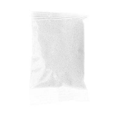 Imagem de yangfr 1 saco de areia colorida de quartzo areia, areia decorativa de terrário, areia decorativa (branca)