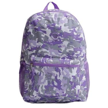 Imagem de Mochila Escolar Clio Camuflada 3427 - Feminino-Feminino