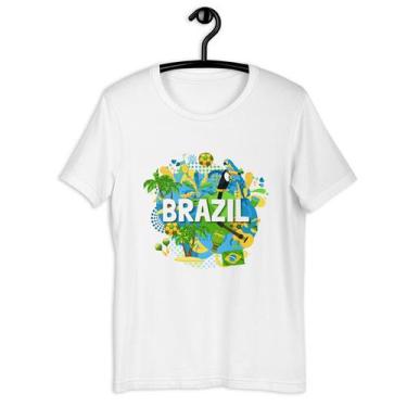 Imagem de Camiseta Blusa Feminina - Love Brasil - Amazing