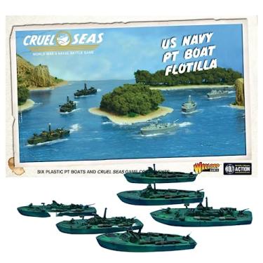 Imagem de Wargames Delivered Battlefield - Flotilha de barco PT da Marinha dos EUA: experimente a guerra naval da Segunda Guerra Mundial com este kit de modelo de plástico altamente detalhado