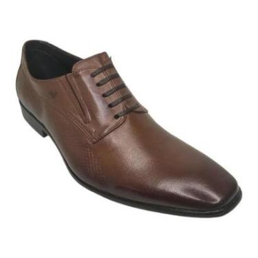 Imagem de Sapato Masculino Rafarillo Couro Pinhão 6957-01P-Masculino