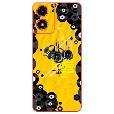 Imagem de Capa Adesivo Skin354 Verso Para Motorola Moto G04S (2024)