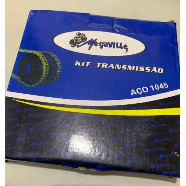 Imagem de Kit Tração - titan 160 428HX118L 44t/15t - AÇO1045 - Megaville