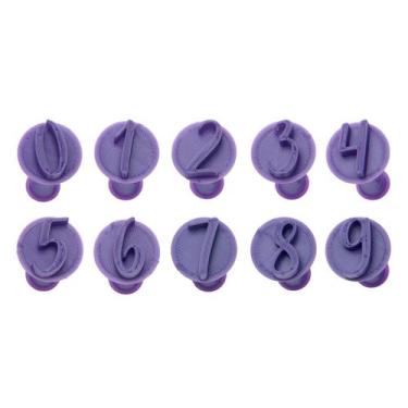 Imagem de Carimbo Marcador Brigadeiro - Números Cursivos - 5002 - Flexarte