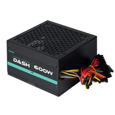 Imagem de Fonte Gamer Dash 600W Preto - Vfg600Wp - Vinik
