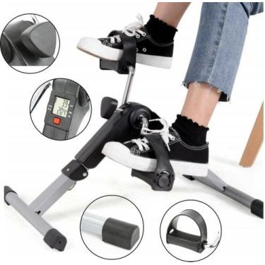 Imagem de Pedalinho Para Fisioterapia Mini Bike Ciclo Perna Monitor - Ols