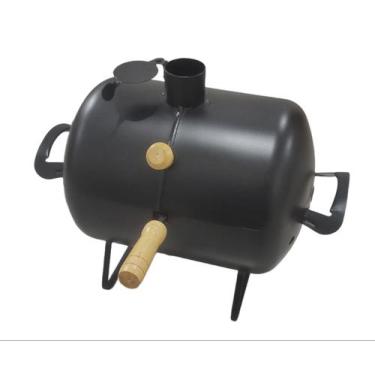 Imagem de Churrasqueira Bafinho camping com CHAMINÉ Premium. - M&Ecomercial