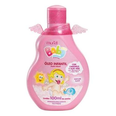 Imagem de Óleo Corporal Muriel Baby Rosa Aloe Vera e Camomila 100ML