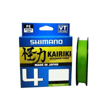 Imagem de Linha Multifilamento Shimano Kairiki 4X 0,23mm 30lbs/13,6kg - 300 Metr