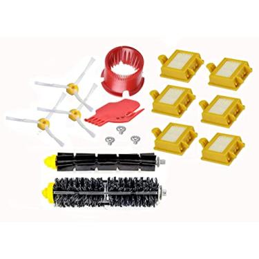 Imagem de Kit de peças de substituição de escova de cerdas da série 700 para iRobot Roomba700 series 700 720 750 760 765 770 772 772e 774 775 776 776p 780 782 782e 785 786 786 p 790 aspiradores de pó