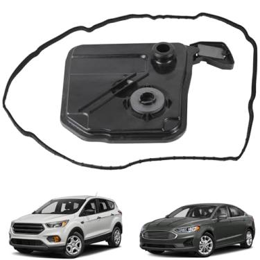Imagem de YzusGomumu Kit de junta de óleo de filtro de transmissão automática 6F35 compatível com Ford Escape Fusion Edge Transit Connect Explorer 2012-2020 Taurus Lincoln MKC/MKZ/MKT substitui # BB5Z-7A098A