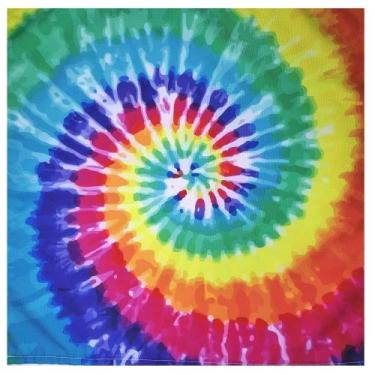 Imagem de Kit 4 Guardanapos De Tecido Tie Dye 40cmx40cm - Nsw