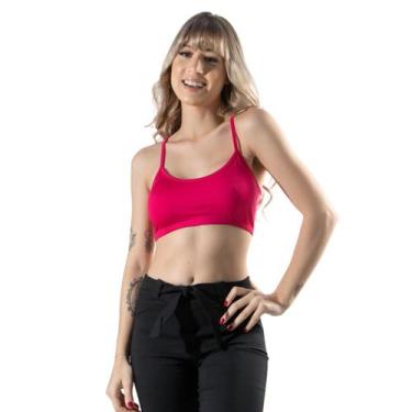 Imagem de Top Fitness Nadador Vekyo Modas Feminino Alça Fina Roupa de Academia C
