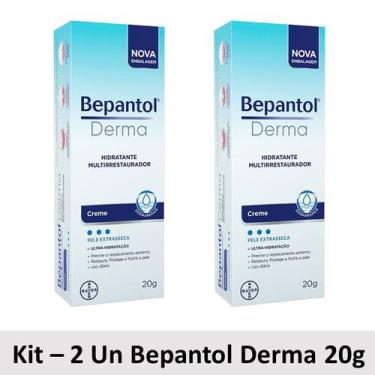 Imagem de Bepantol Derma Creme 20g Creme Multirrestaurador Kit 2 Unidades - Baye
