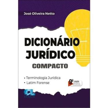 Imagem de Dicionario Juridico Compacto 9ed