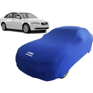Imagem de Capa Personalizada Para Proteger Carro Volvo S40 Sedan (Azul)