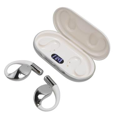 Imagem de Fone de Ouvido Sem Fio Com Gancho de Orelha, Fones de Ouvido de Longa Duração da Bateria para Correr para Esportes (Cor da pele branca)