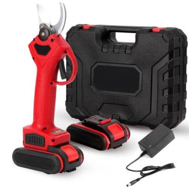 Imagem de Tesoura Elétrica Profissional 48V Bivolt e Recarregável - PODA FACIL