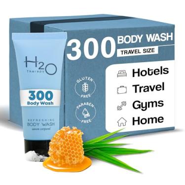 Imagem de H2O Therapy Sabonete Líquido Para Corpo, Tamanho Viagem Hotel Hospitality, 0,85 Oz (Caixa Com 300)