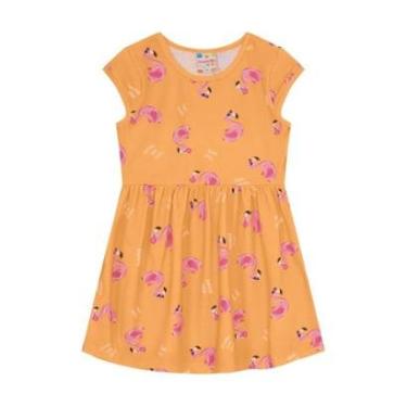 Imagem de Vestido infantil menina em malha Brandili-Feminino
