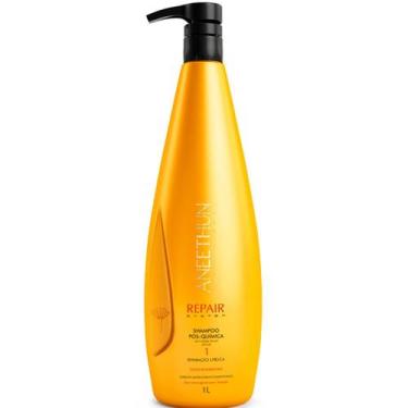 Imagem de Shampoo Pós-Química Repair System 1 Litro Aneethun com limpeza suave t