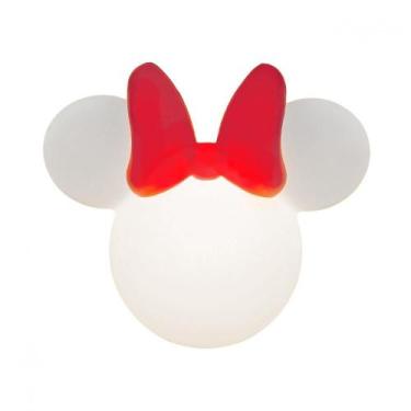 Imagem de Luminária Minnie Clean Usare Branco e Vermelho, Bivolt