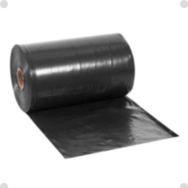 Imagem de Lona Plástica Preta 4x50m Para Laje/concretagem/embalo Serlonas