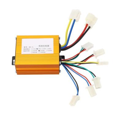 Imagem de Controlador Escovado de Bicicleta Elétrica, 24V de 350w Liga de Alumínio de Alumínio Controlador de Velocidade do Motor para Triciclo de Scooter Elétrico