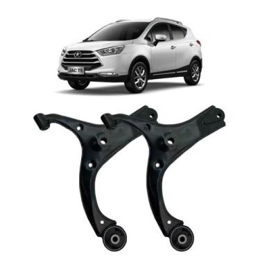 Imagem de Par Bandeja Inferior Sem Pivô Jac T5 2015 a 2020 - TRJ