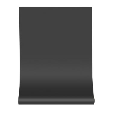 Imagem de KIBOHOME Papel de parede cinza escuro de 994 x 69 cm, papel de parede autoadesivo cinza texturizado fosco cor sólida papel de parede removível para locatários para armários, gavetas, quarto, cozinha