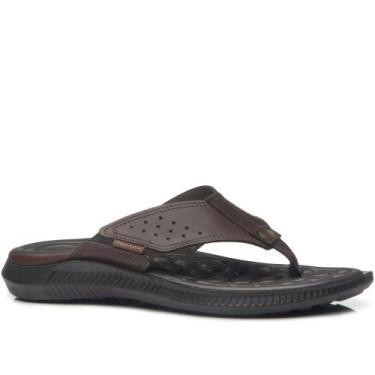 Imagem de Chinelo pegada ref 133151 masculino, Marrom, 41
