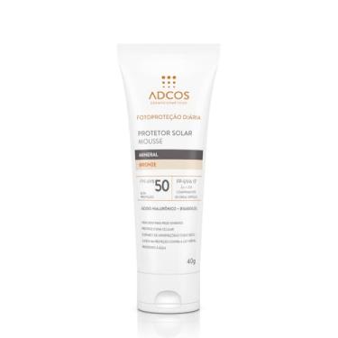 Imagem de ADCOS Protetor Solar Mousse Tonalizante FPS 50 - Mineral Nude - 40g