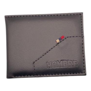 Imagem de Carteira Slim material sintético Minimalista RFID 3 Cartões CNH RG Mod