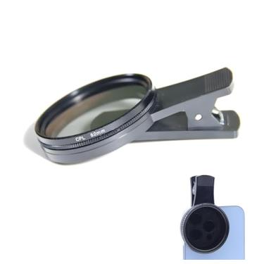 Imagem de Kit de clipe de filtro universal ND 2-400 CPL para smartphone polarizado de 52 mm para acessórios de câmera Samsung iPhone, acessórios de lente Android, polarizador para iPhone x filtros de densidade