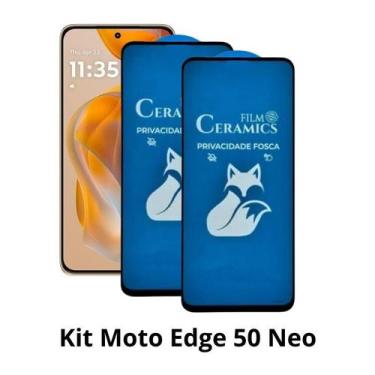 Imagem de 2UN Película Frontal Privativa Fosca para Motorola Moto Edge 50 Neo 5G