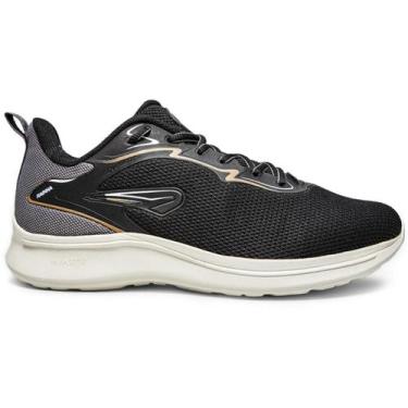 Imagem de Tênis Rainha Fire II Masculino - Preto e Cinza, 40