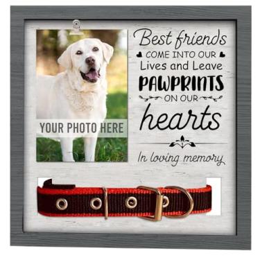 Imagem de Placa fotográfica Pet Loss – Presentes de perda de animais de estimação, presentes de memorial de cachorro para perda de coisas e gatos, porta-retrato memorial (Pet 07)