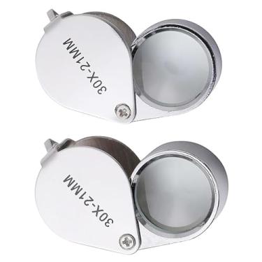 Imagem de 2 peças mini 30 x 21 mm joalheiro joalheiro joalheiro joia lupa da Crazy Cart