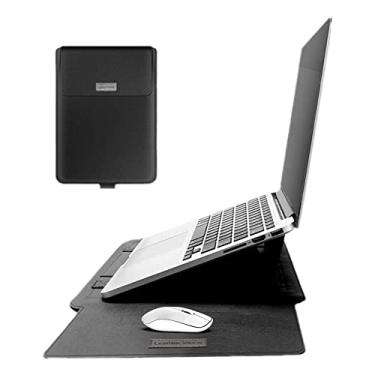 Imagem de Capa para MacBook Pro 2016-2020/Surface Laptop 2017/Book 3 13,5 polegadas, bolsa fina para laptop Lenovo Dell Toshiba HP Acer Chromebook (13-14 polegadas, preta)