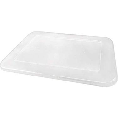 Imagem de Caixa de armazenamento de plástico transparente TCR20343 da Teacher Created Resources com tampa 44; grande