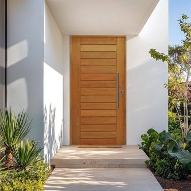 Imagem de Porta Pivotante Batente Misto 14 Puxador Tubo 110X210cm Esquerdo Rodam California