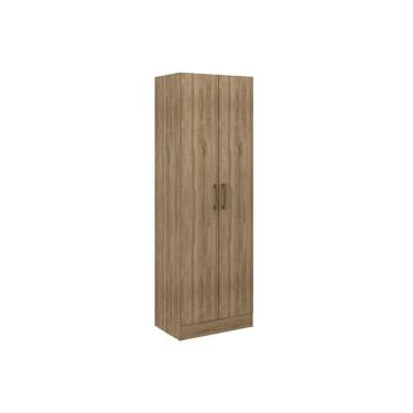 Imagem de Armário Multiuso Sala 626 C/ 2 Portas Noce - Carraro