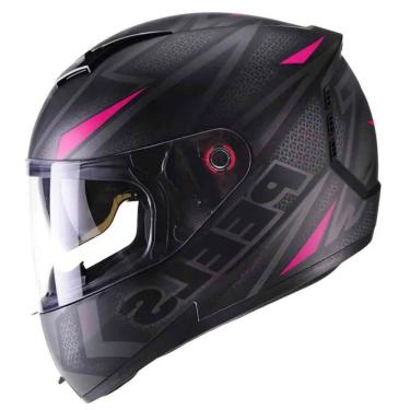 Imagem de Capacete Peels Icon Fast Preto Rosa Fosco 58