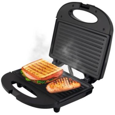 Imagem de Sanduicheira Grill Misteira Chapa Antiaderente 750w 127v Não Gruda - P