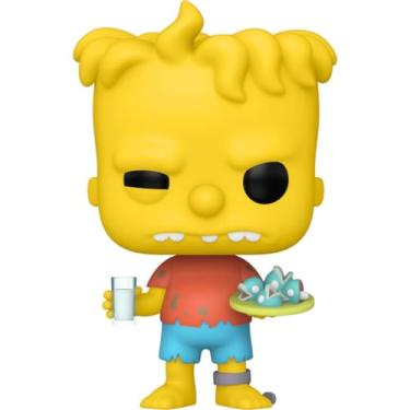 Imagem de POP Os Simpsons: Treehouse of Horror - Hugo Simpson (Twin Bart) Boneco de vinil Funko (incluído com caixa protetora compatível), multicolorido, 9,5 cm