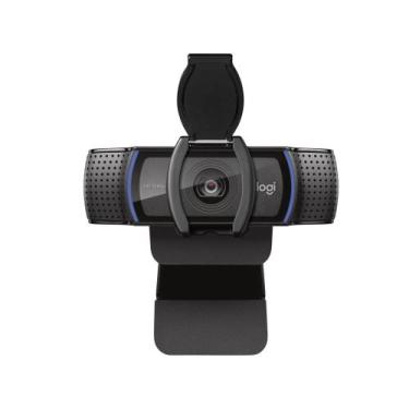 Imagem de Webcam Full HD Logitech C920S com Microfone, Preto
