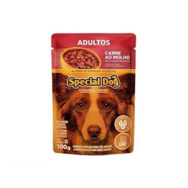 Imagem de ração úmida para cães sabor de carne - Special Dog