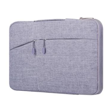 Imagem de Megoo Capa para laptop de 12 polegadas para laptop Microsoft Surface Go 3/2 31.5 cm, Pro 11/10/9/X/8 33.0 cm, Pro 7+/7/6 31.8 cm, capa de viagem para tablets Chromebook de 11 a 13 polegadas (cinza)