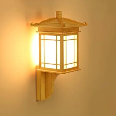 Imagem de Lâmpada De Parede De Madeira Criativa Para Casa Simplicidade Moderna Quarto De Cabeceira Sala De Estar Arandela De Luz De Parede Decorativa Estilo Japonês E27 Led Indoor